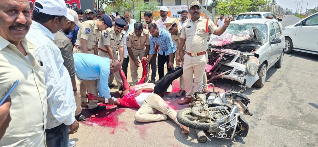 రోడ్డు ప్రమాదాలపై ‘మాక్ డ్రిల్’