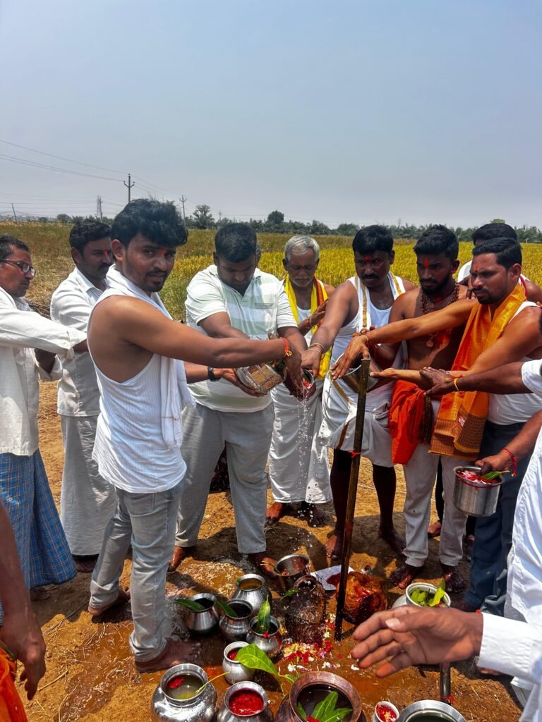 హనుమాన్ గుడి భూమి పూజ