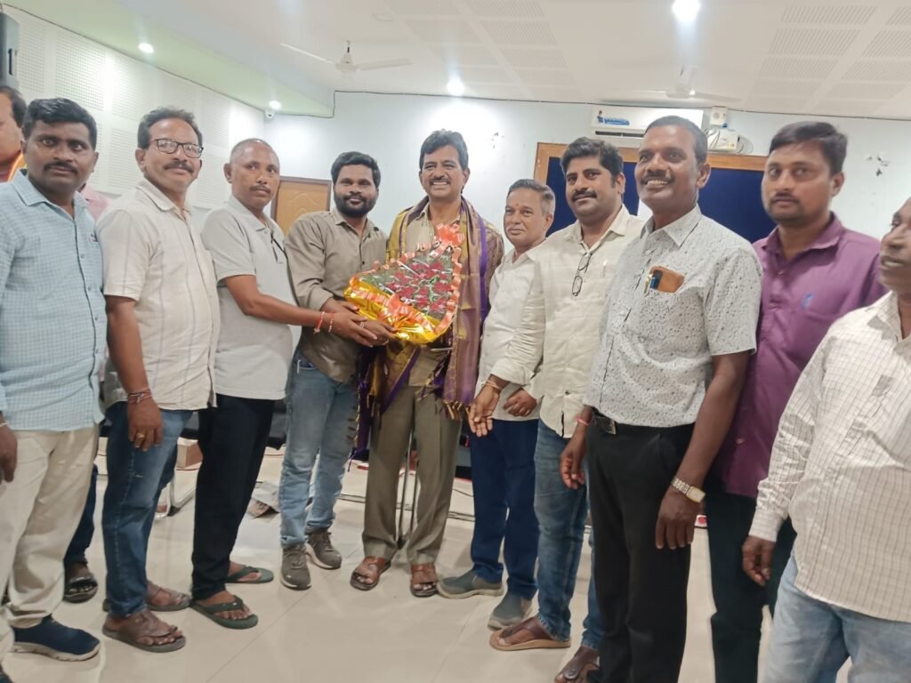 టీయూడబ్ల్యూజే (ఐజేయూ) హనుమకొండ జిల్లా అధ్యక్షుడిగా గడ్డం కేశవమూర్తి