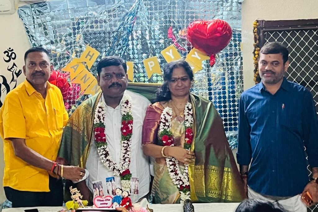 ఘనంగా వన్నాల వెంకట రమణ- పావన దంపతుల సిల్వర్ జూబ్లీ వేడుకలు