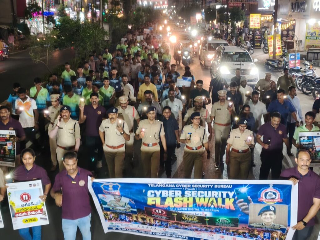 సైబర్ నేరాల నివారణకు ప్రజల్లో అవగాహన,అప్రమత్తమే కీలకం : వరంగల్ సీపీ శ్వేత